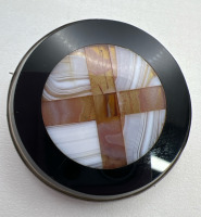 Victorian Scottish Agate Brooch