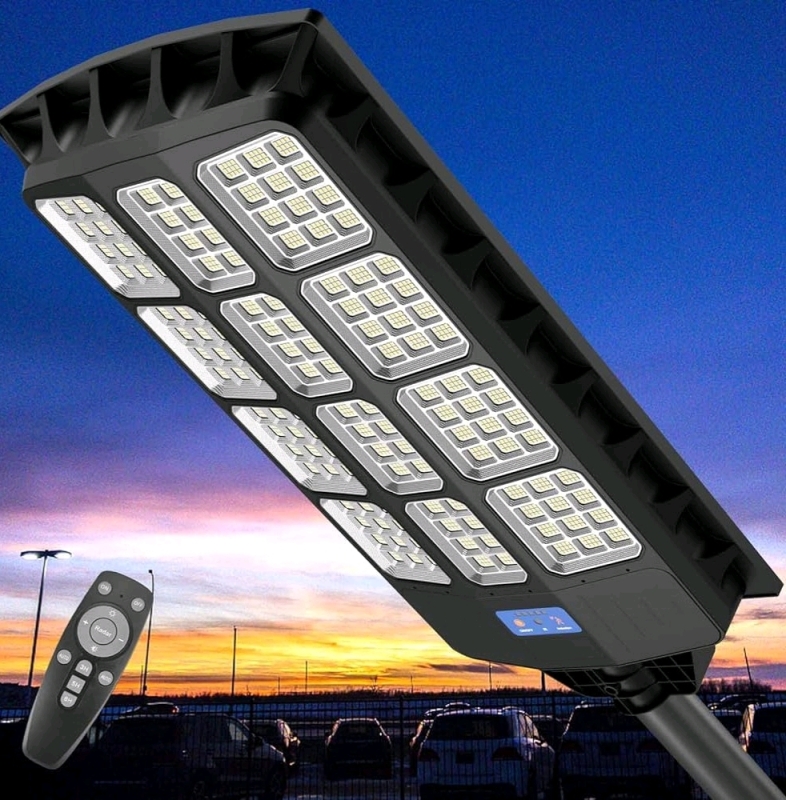 AllEasy 350W Outdoor Solar Street Light w/Remote . Light Only , No Pole . Working