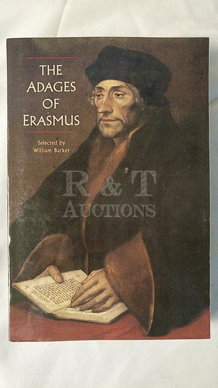 New The Adages of Erasmus Softcover Book