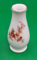 Vintage Miniature Hollohaza Porcelain Vase