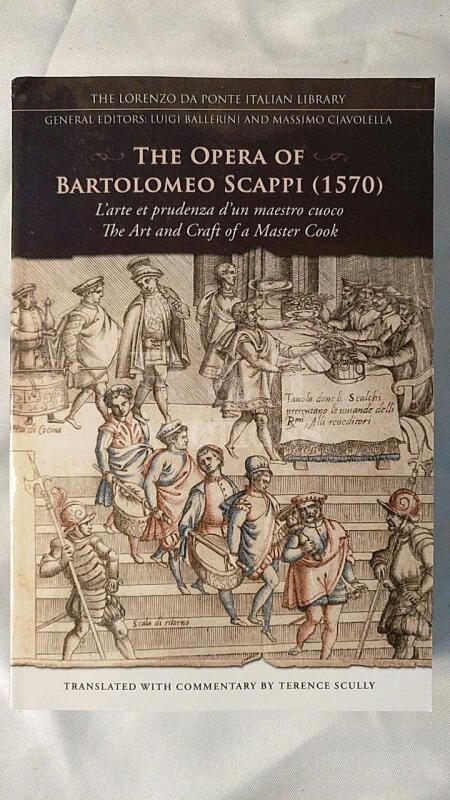 New The Opera of Bartolomeo Scappi (1570) - Softcover Book