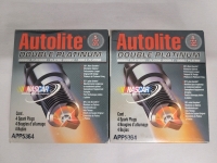 New - AutoLite Double Platinum Spark Plugs , Part # APP5364 . 8 Spark Plugs