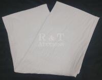 New Full / Queen White Duvet Cover , 88"&times;88"
