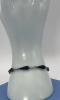 Sterling Silver 925 Lapis Lazuli Teardrop Line Bracelet - 2