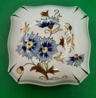 Vintage Zsolnay of Hungary Hand Painted Trinket Box