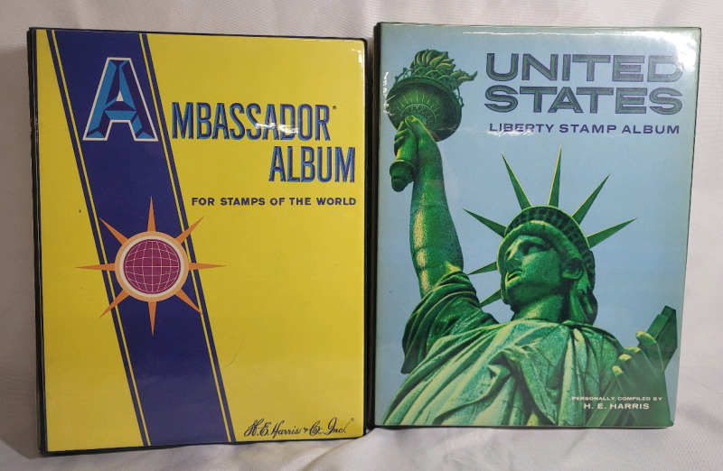 United States of America Postage Stamp Collection in Two (2) Books