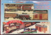 Vintage Dickensville Express Christmas Train Set