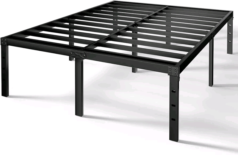 QEROMY 18-Inch Queen Size Bed Frame