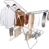 New Luxe Laundry Premium Clothes Drying Rack, Foldable 2-Layer Stainless Steel Drying Rack - 2