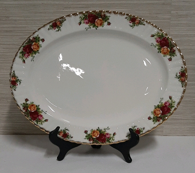 Vintage Royal Albert Old Country Roses Large Platter