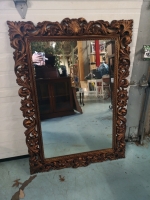 Vintage Large Heavy Wall Mirror