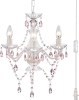 New Antique House Plug in Mini Crystal Chandelier