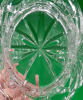 Vintage Cut Glass Basket - 3