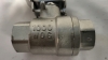 2 New Kvcind 1/4" Stainless Ball Valves - S-2017 - 3