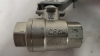 2 New Kvcind 1/4" Stainless Ball Valves - S-2017 - 4