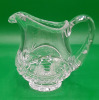 Vintage Pinwheel Crystal Creamer