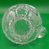 Vintage Pinwheel Crystal Creamer - 2