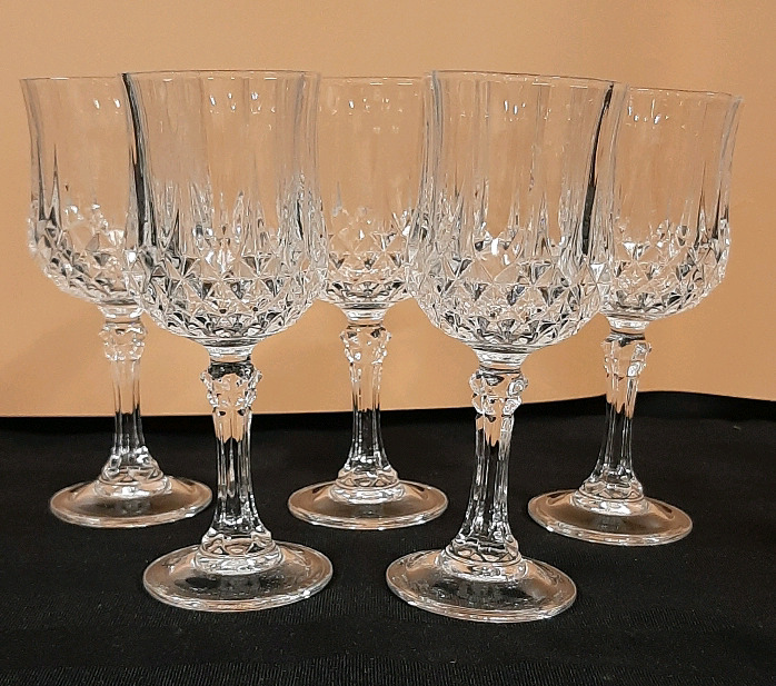 Vintage Cristol D'Arques Longchamp Stemware