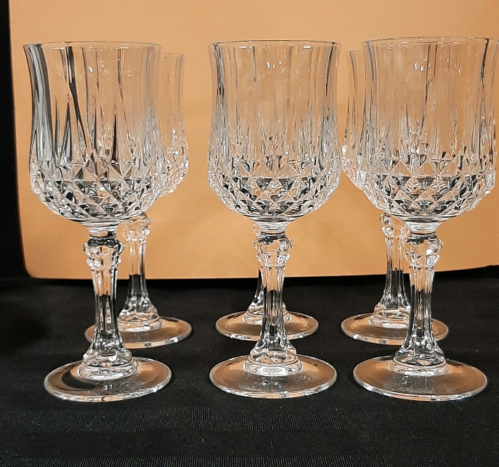 Vintage Cristol D'Arques Longchamp Stemware