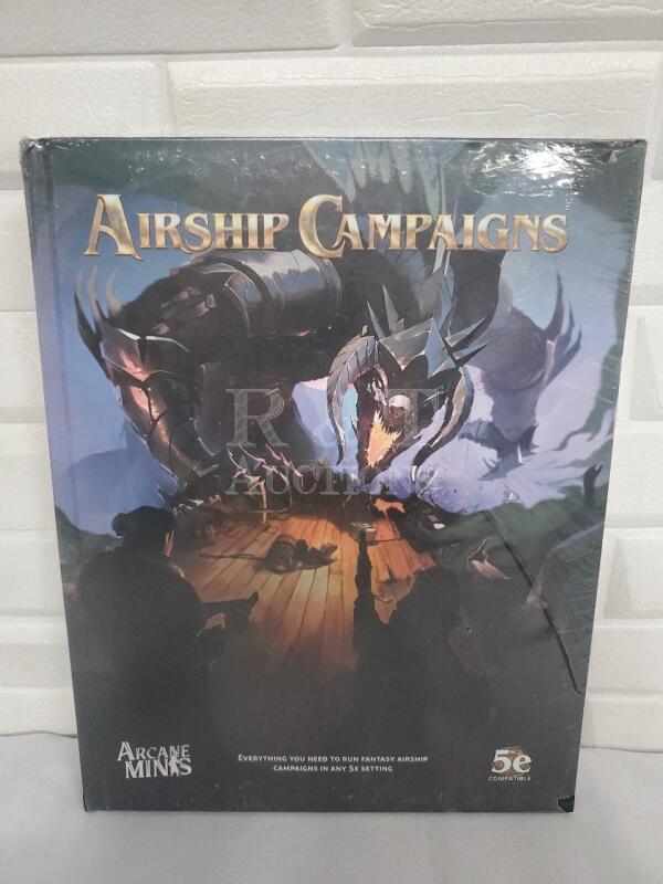 New Arcane Minis Airship Campaigns , RPG Campaign Book