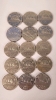 30 Queen Elizabeth II Hexagon Nickels - 1953-1962 - Canadian - 3