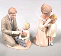 2 Vintage Enesco Figures Treasured Memories