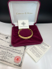 Jacqueline Kennedy Ruby Crystal Bangle Bracelet<br/> - 2