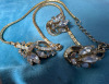 Afred Philippe Crown Trifari Necklace and Earrings Set - 6