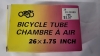 3 New 26"×1.75" Bicycle Tubes - 2