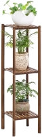 Bamboo Utility 3 Tier Plant Stand 38.5" Tall