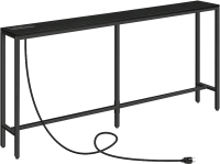 MAHANCRIS Console Table with Power Outlet