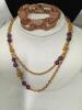 Fashion Lot of Gold Tone Jewelry - 4