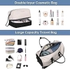 New Etronik Rolling Duffel Bag with Shoe Compartment + Shoe Bags + Toiletry Bag - 3