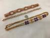 Fashion Lot of Gold Tone Jewelry - 7