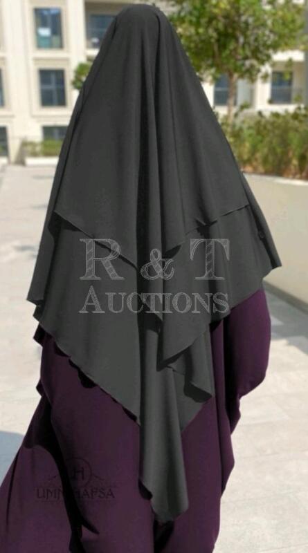 New Khimar Triangles 2 by Umm Hafsa - grey