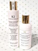 New KARINE JONCAS Bio-Flash Glow Exfoliating Toner (120ml) & 4 in 1 Firming Cleanser with Collagen (100ml)