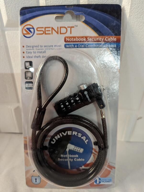 New SENDT Notebook Security Cable