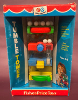 Vintage 1971 Fisher Tumble Tower Marble Maze