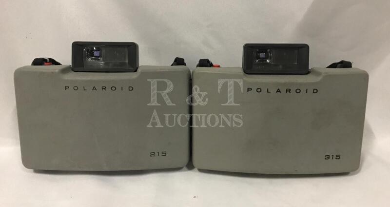 2 Polaroid Automatic Land Cameras