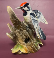 Vintage Woodpecker figurine Bird Collection