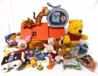 Vintage Disney's Winnie the Pooh Woobles Playhouse, Happy Meal Toys, Plush & More