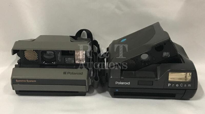 2 Polaroid Cameras Spectra & Procam