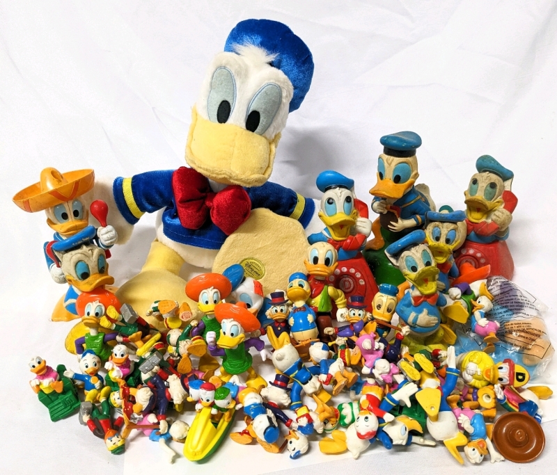 Vintage to Newer DISNEY DONALD DUCK & Ducktails Toys & Figures