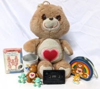 Vintage CARE BEARS Plush, Game, Mug, Radio +