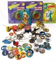 Vintage to Newer Keychains and POGS