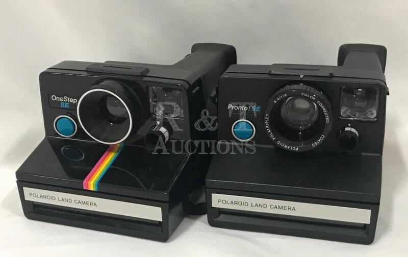 2 Polaroid Land Cameras