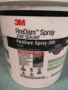 New 5 Gallons 3M FireDam Spray Joint Sealant - Red - 2