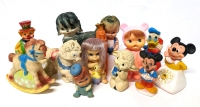 Vintage Squeaky Toys : Viceroy, Disney Mickey & Donald +