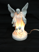 Guardian Angel Pottery Christmas Light