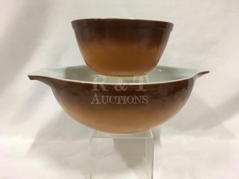 Pyrex Old Orchard Brown Bowls